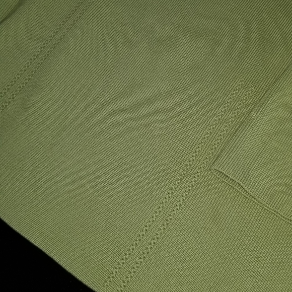 Dresbarn green cotton/acrylic sweater - Picture 5 of 5